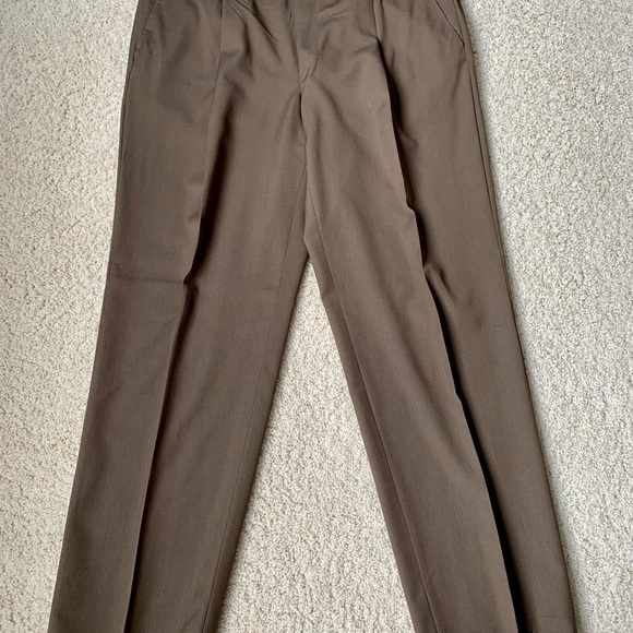 MENS Canalli Wool Dress Pants - Picture 4 of 5